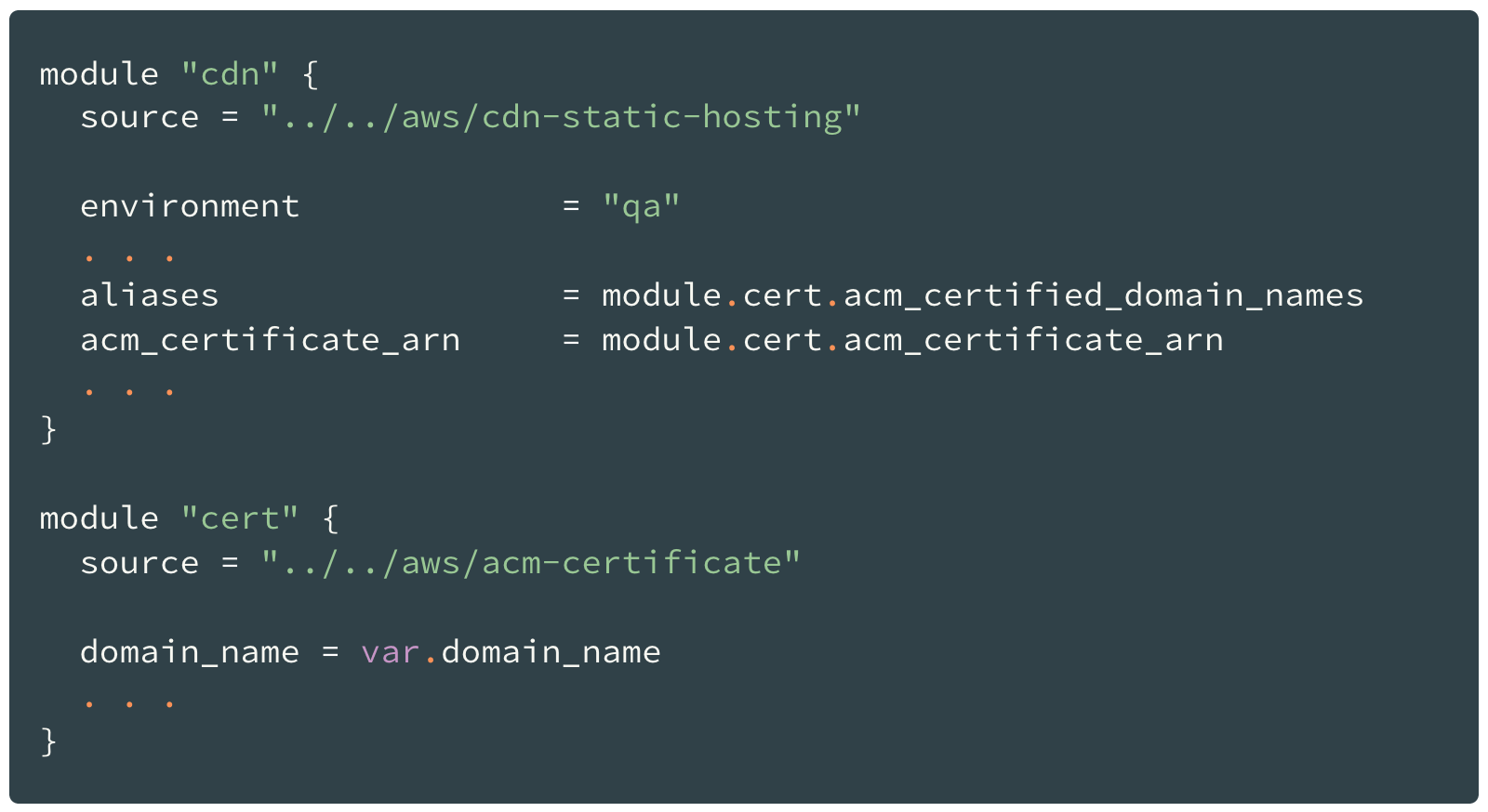 Two modules with generic names