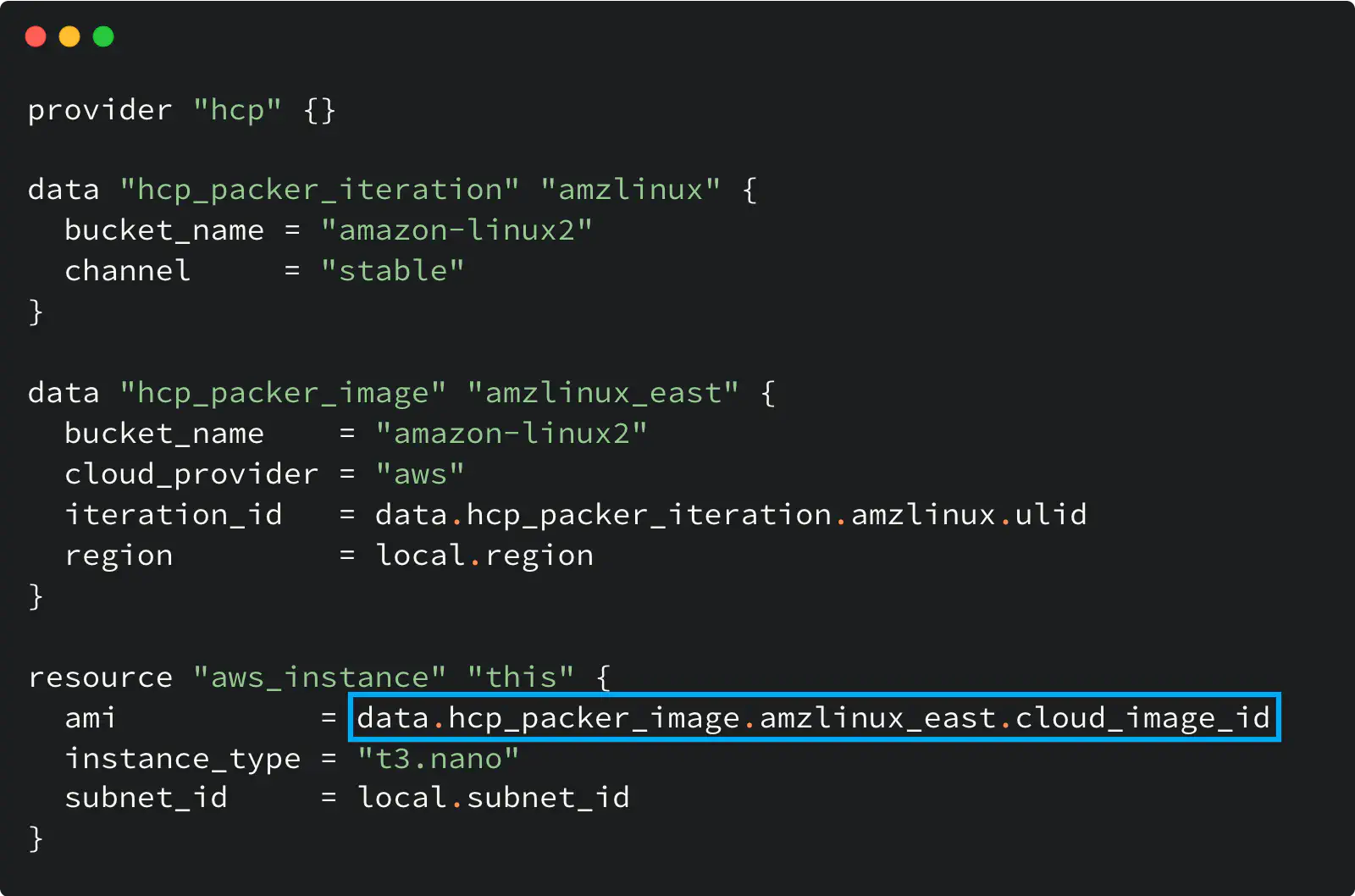 Using HCP Packer registry with Terraform